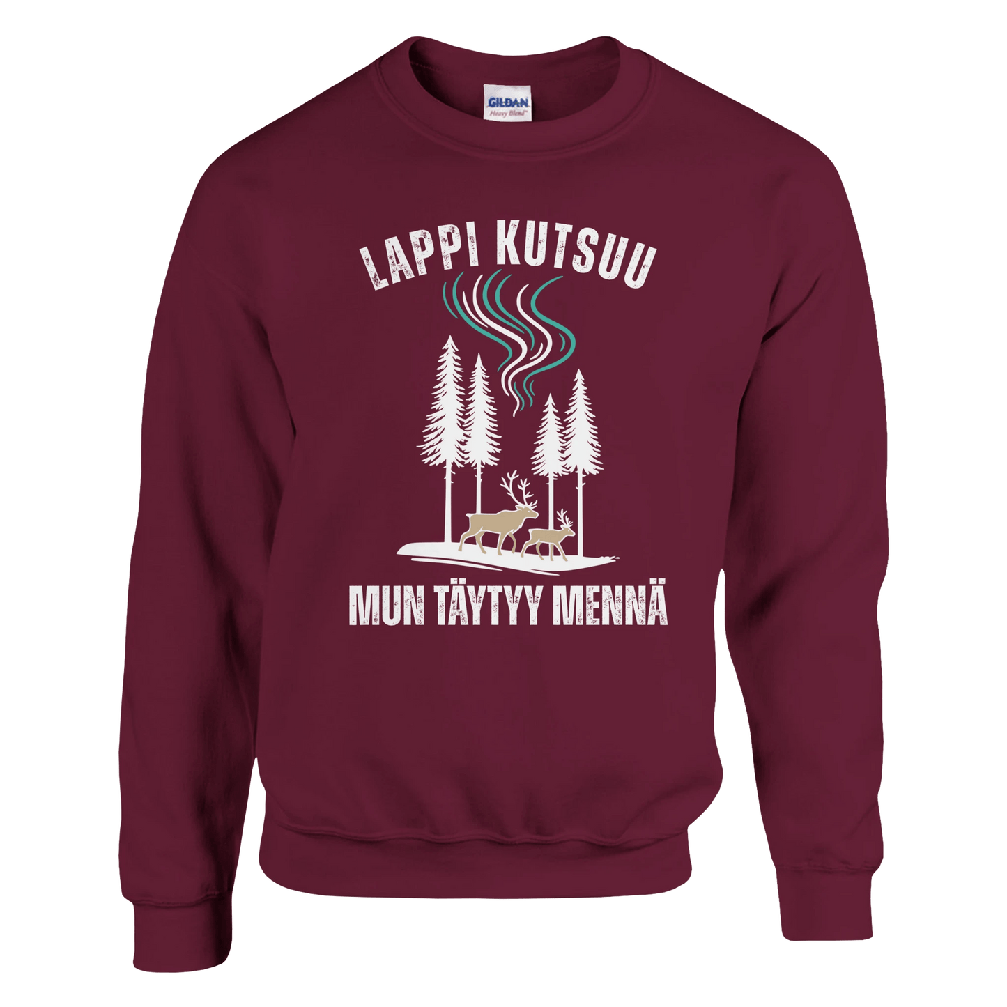 Lappi Kutsuu, Mun Täytyy Mennä - Collegepaita - Mun Paita