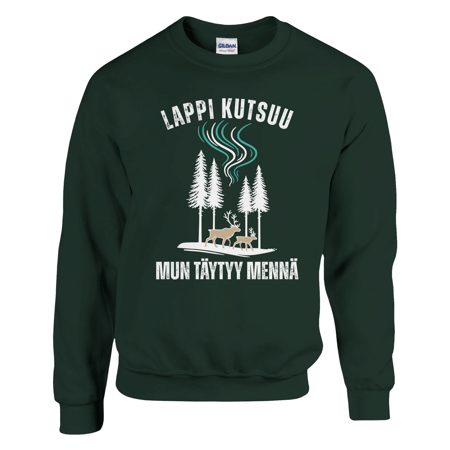 Lappi Kutsuu, Mun Täytyy Mennä - Collegepaita - Mun Paita