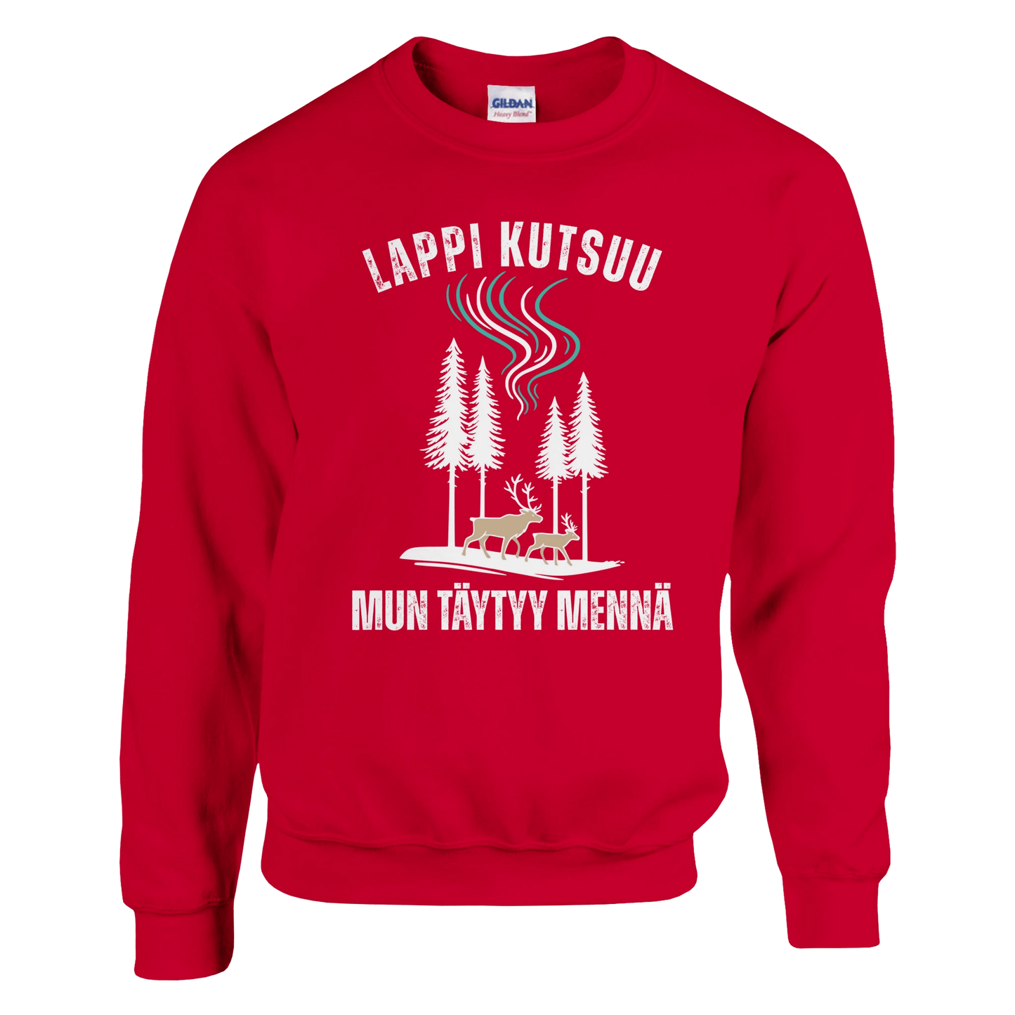 Lappi Kutsuu, Mun Täytyy Mennä - Collegepaita - Mun Paita