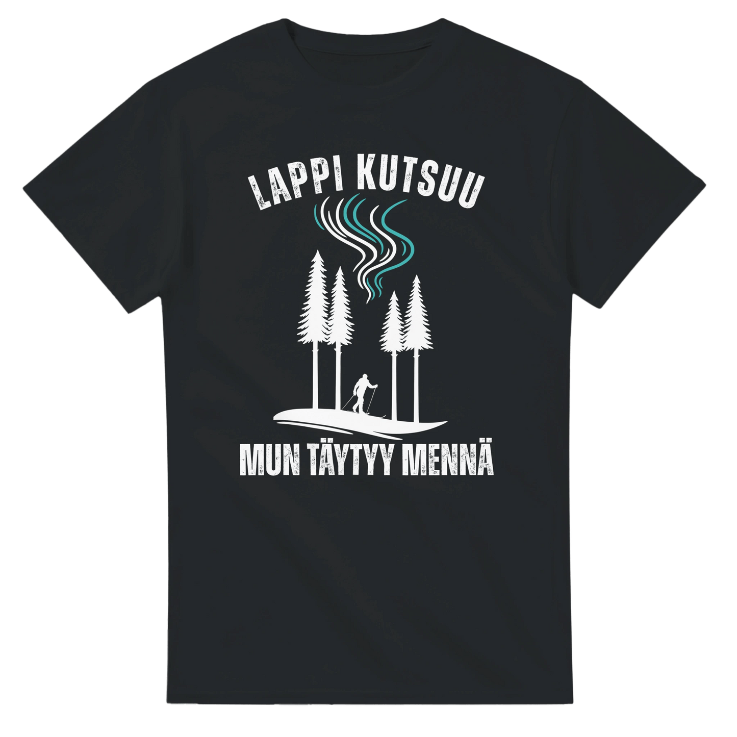 Lappi Kutsuu - Mun Täytyy Mennä - Hiihtäjä - 3XL - 5XL T - paita - Mun Paita