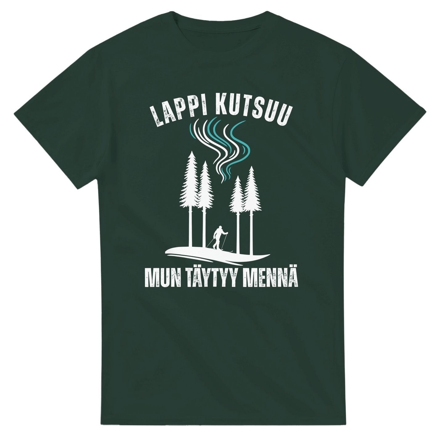 Lappi Kutsuu - Mun Täytyy Mennä - Hiihtäjä - 3XL - 5XL T - paita - Mun Paita