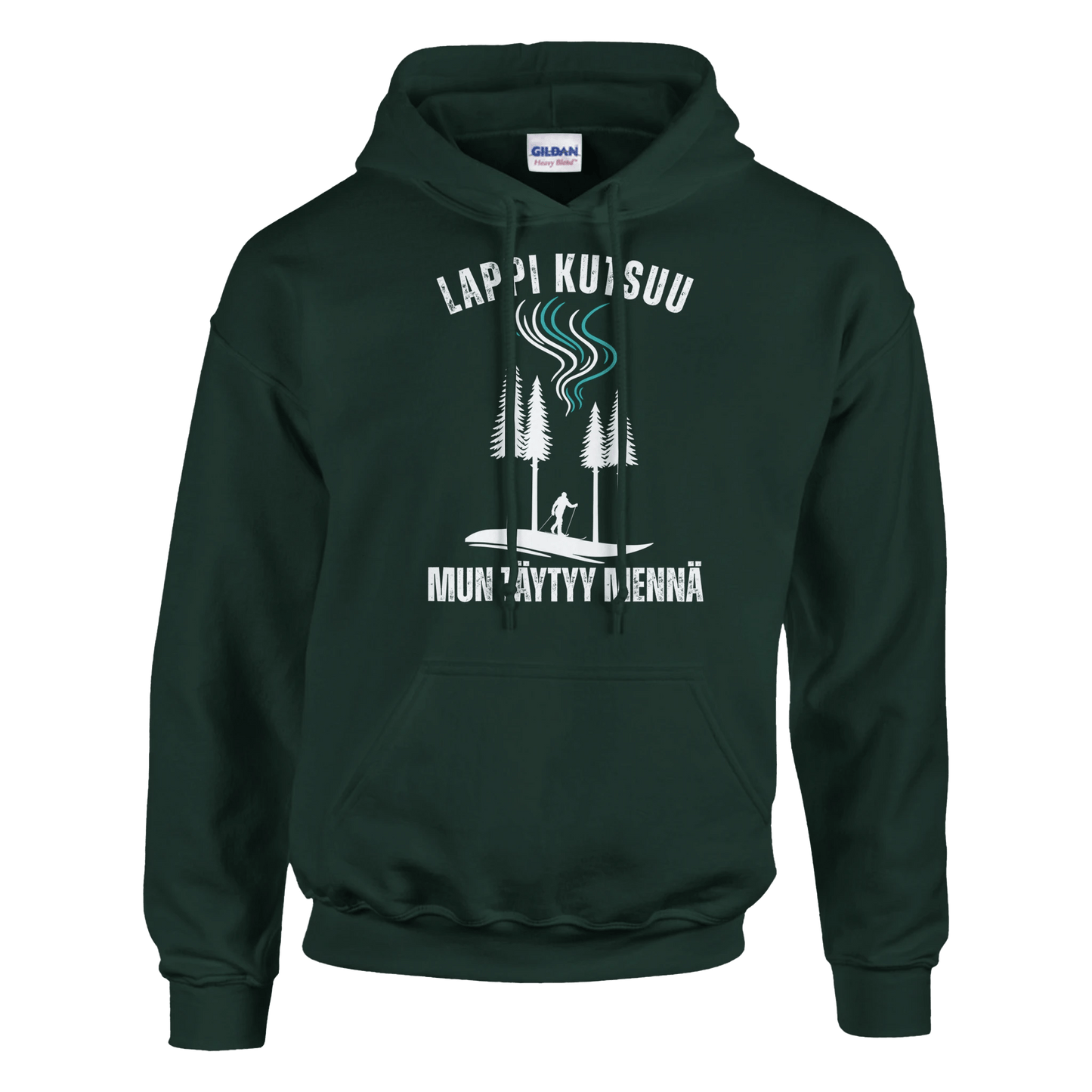 Lappi Kutsuu - Mun Täytyy Mennä - Hiihtäjä - Huppari - Mun Paita