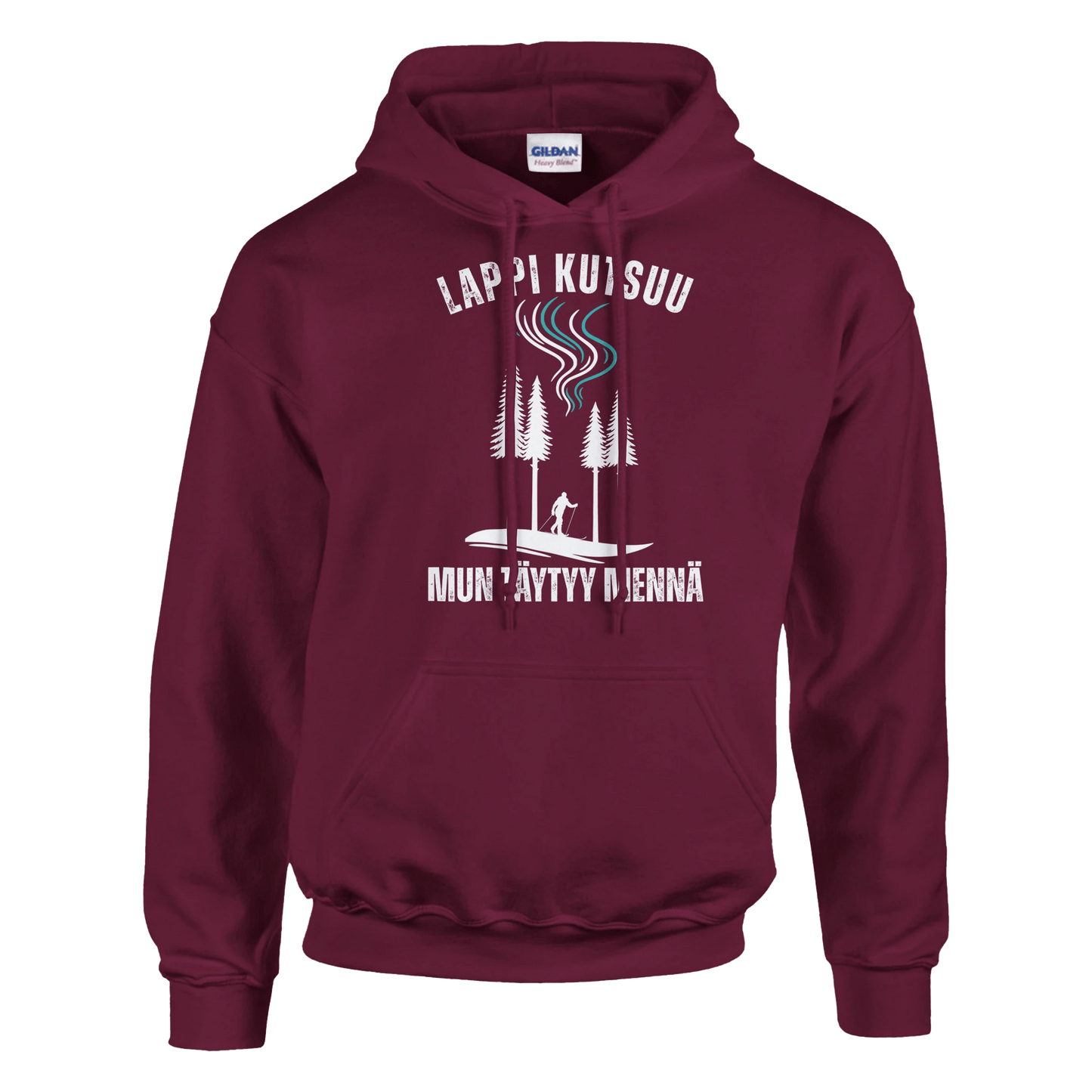 Lappi Kutsuu - Mun Täytyy Mennä - Hiihtäjä - Huppari - Mun Paita
