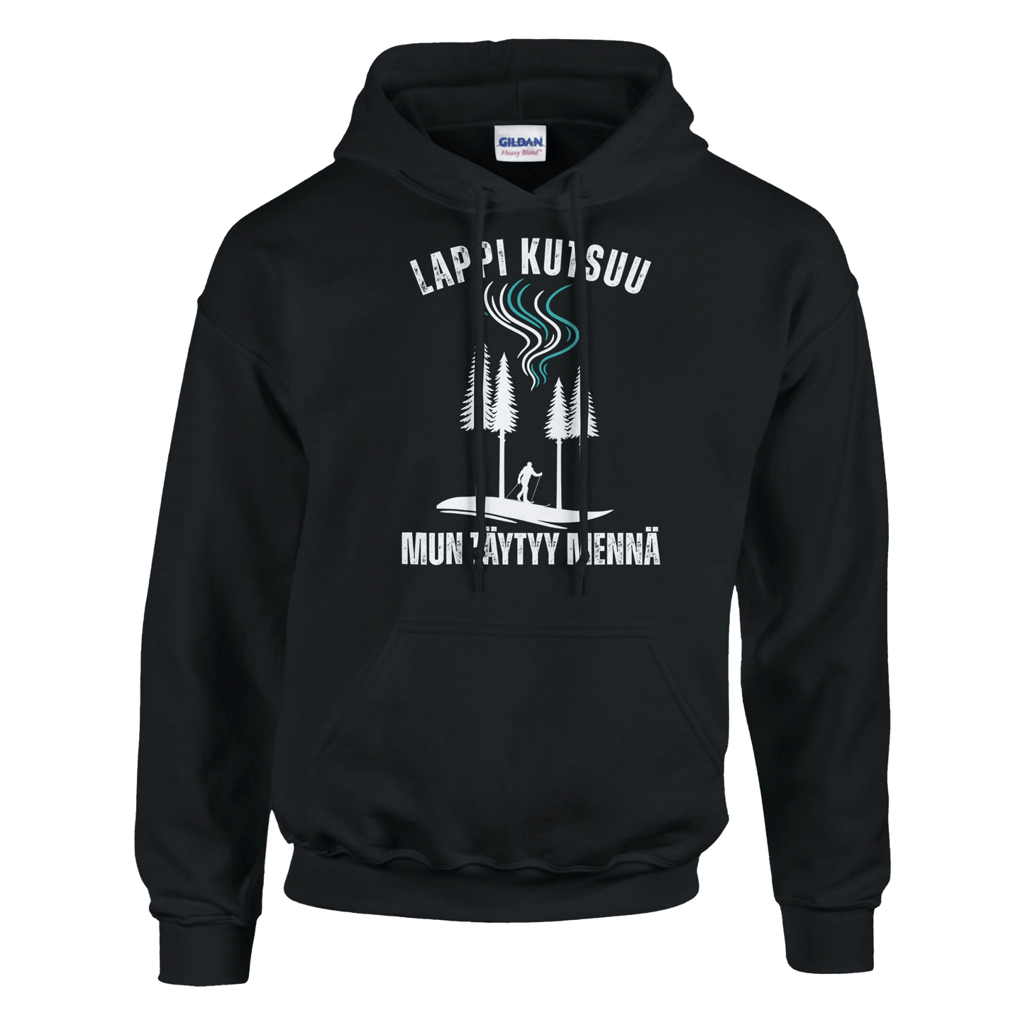 Lappi Kutsuu - Mun Täytyy Mennä - Hiihtäjä - Huppari - Mun Paita