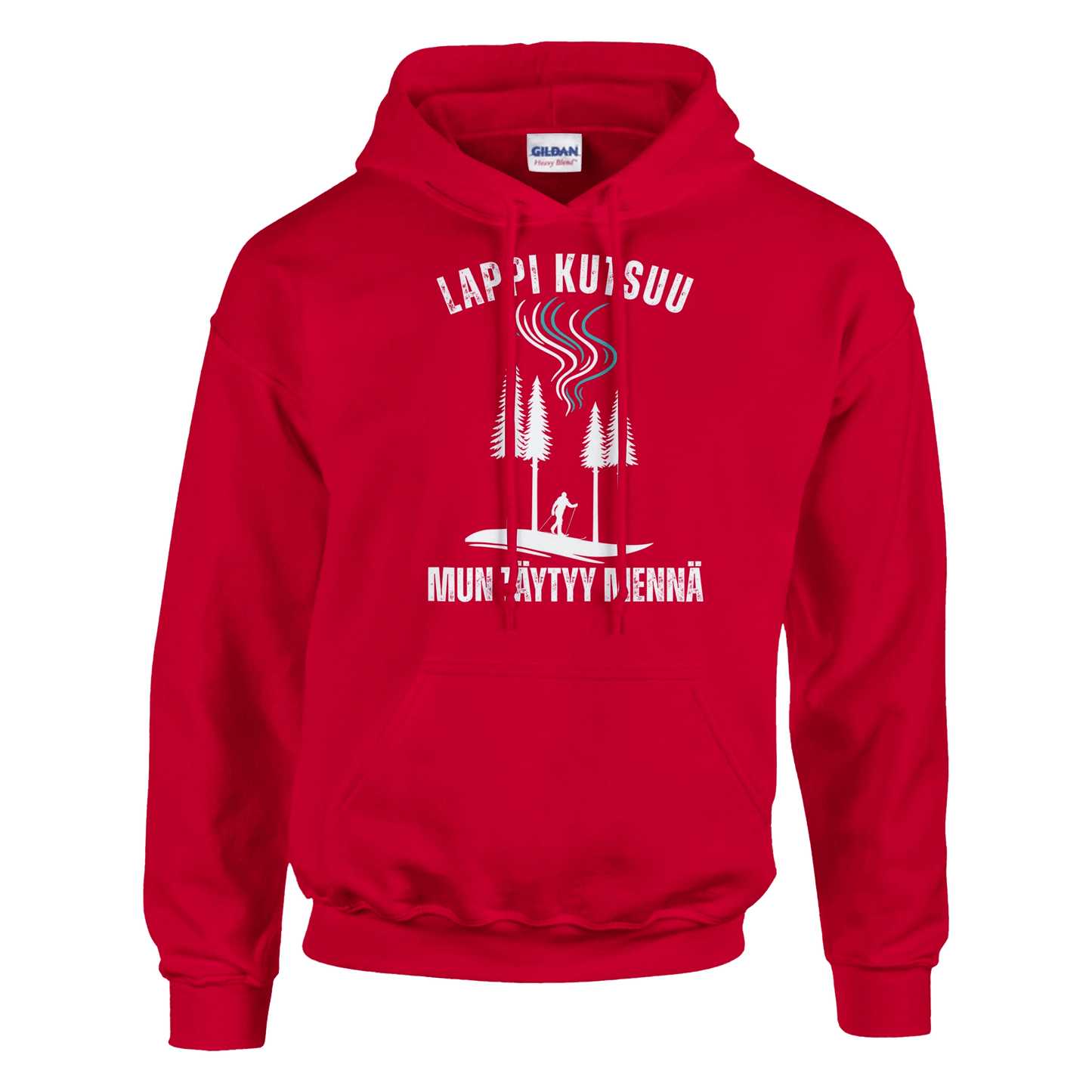 Lappi Kutsuu - Mun Täytyy Mennä - Hiihtäjä - Huppari - Mun Paita