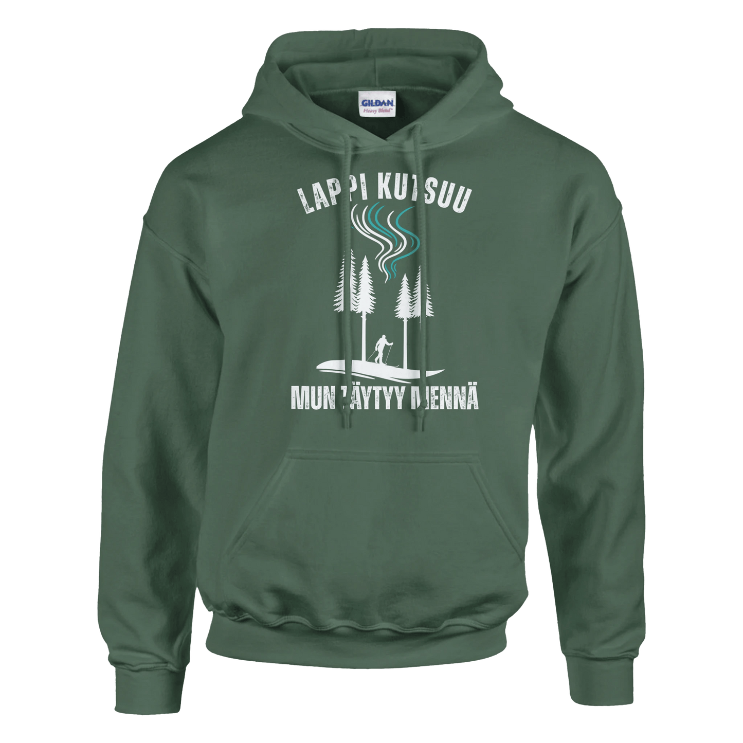 Lappi Kutsuu - Mun Täytyy Mennä - Hiihtäjä - Huppari - Mun Paita