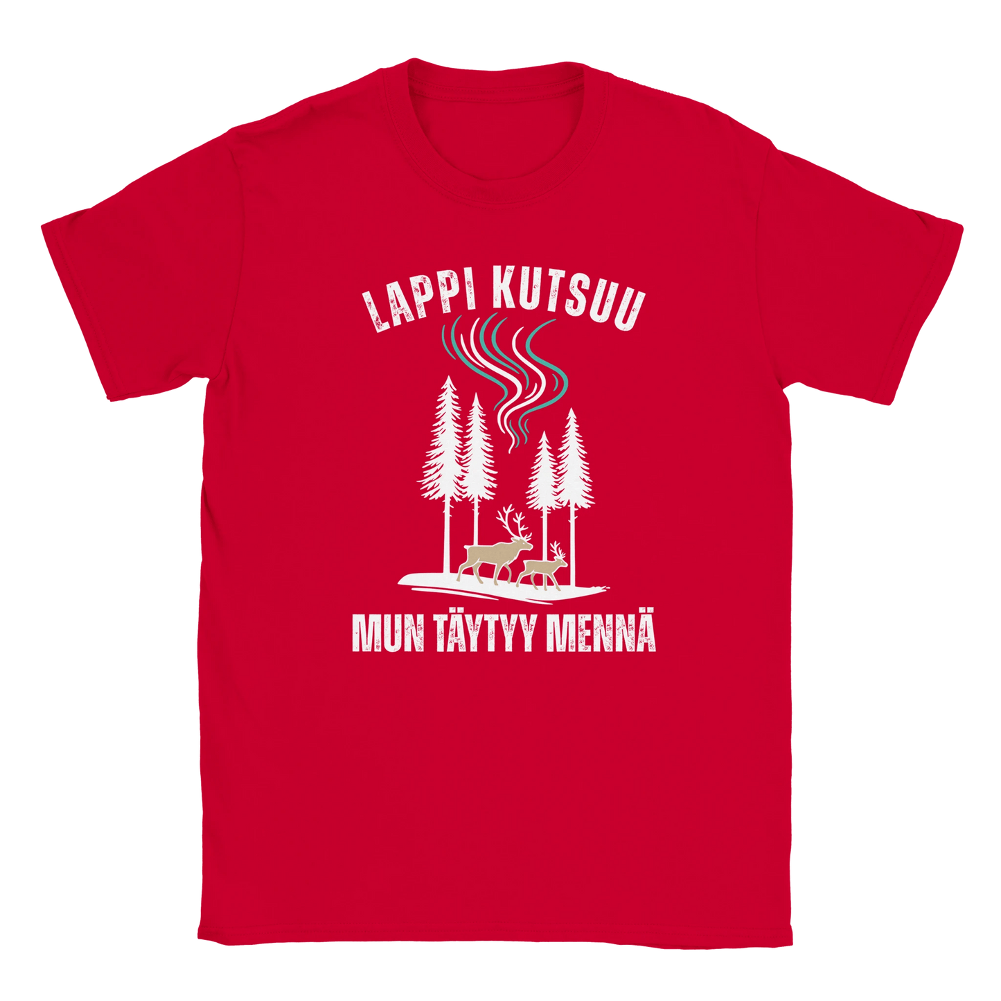 Lappi Kutsuu, Mun Täytyy Mennä - Miesten T - paita - Mun Paita