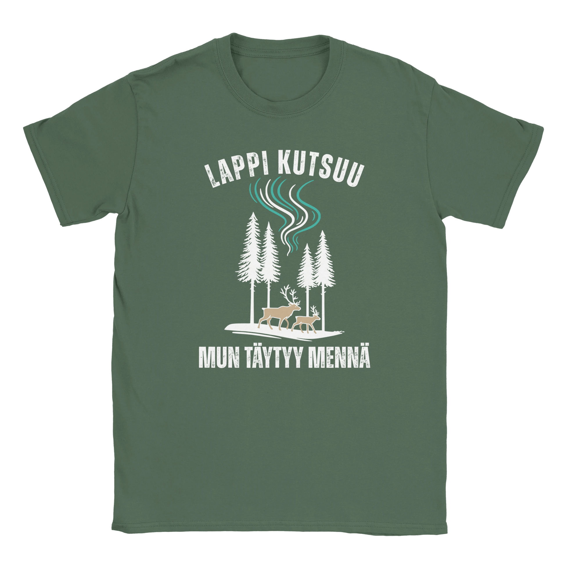 Lappi Kutsuu, Mun Täytyy Mennä - Miesten T - paita - Mun Paita
