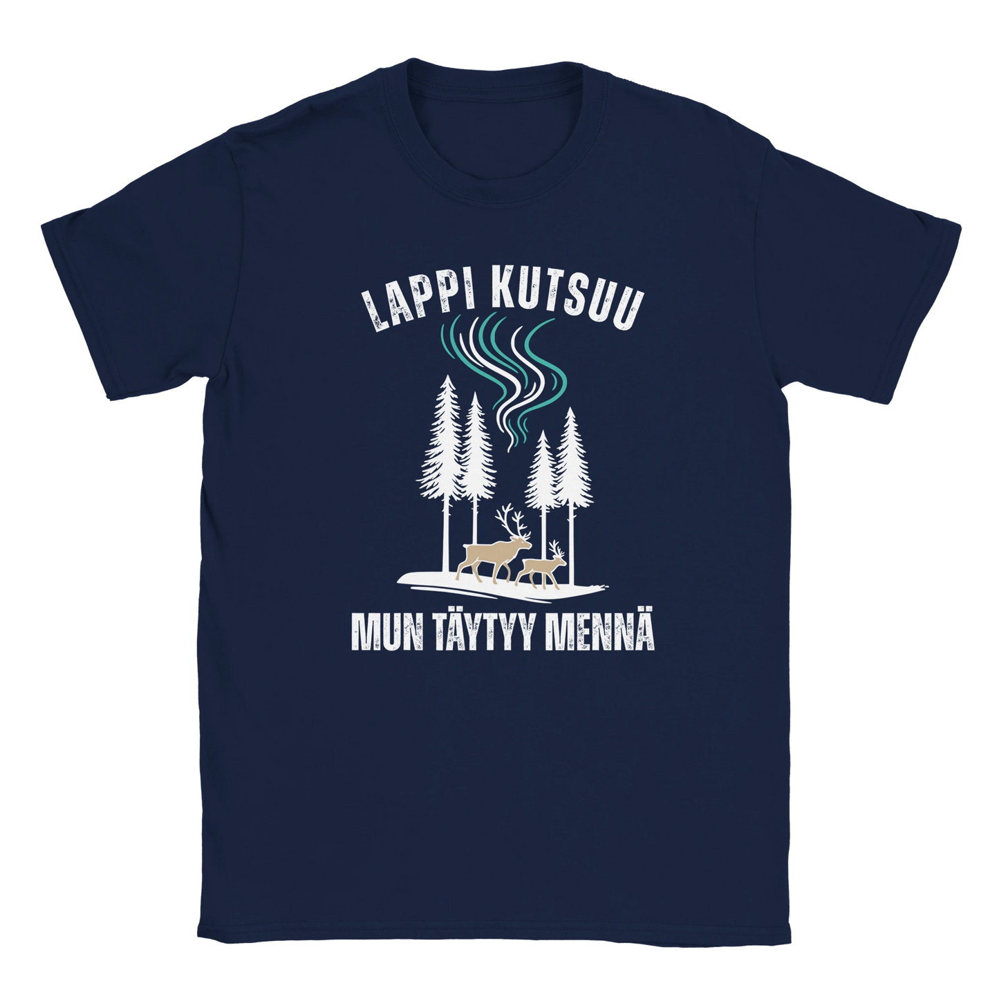 Lappi Kutsuu, Mun Täytyy Mennä - Miesten T - paita - Mun Paita