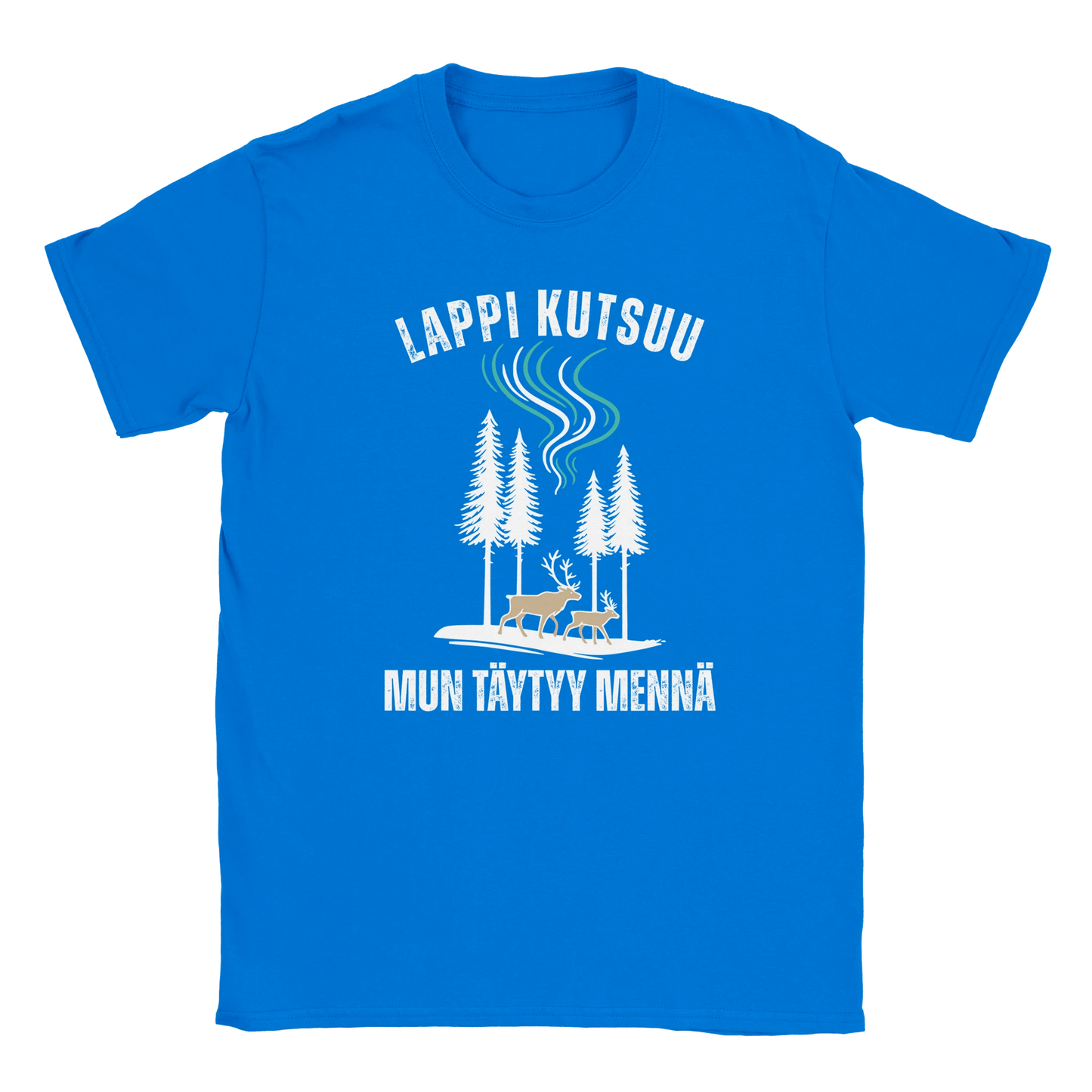 Lappi Kutsuu, Mun Täytyy Mennä - Miesten T - paita - Mun Paita