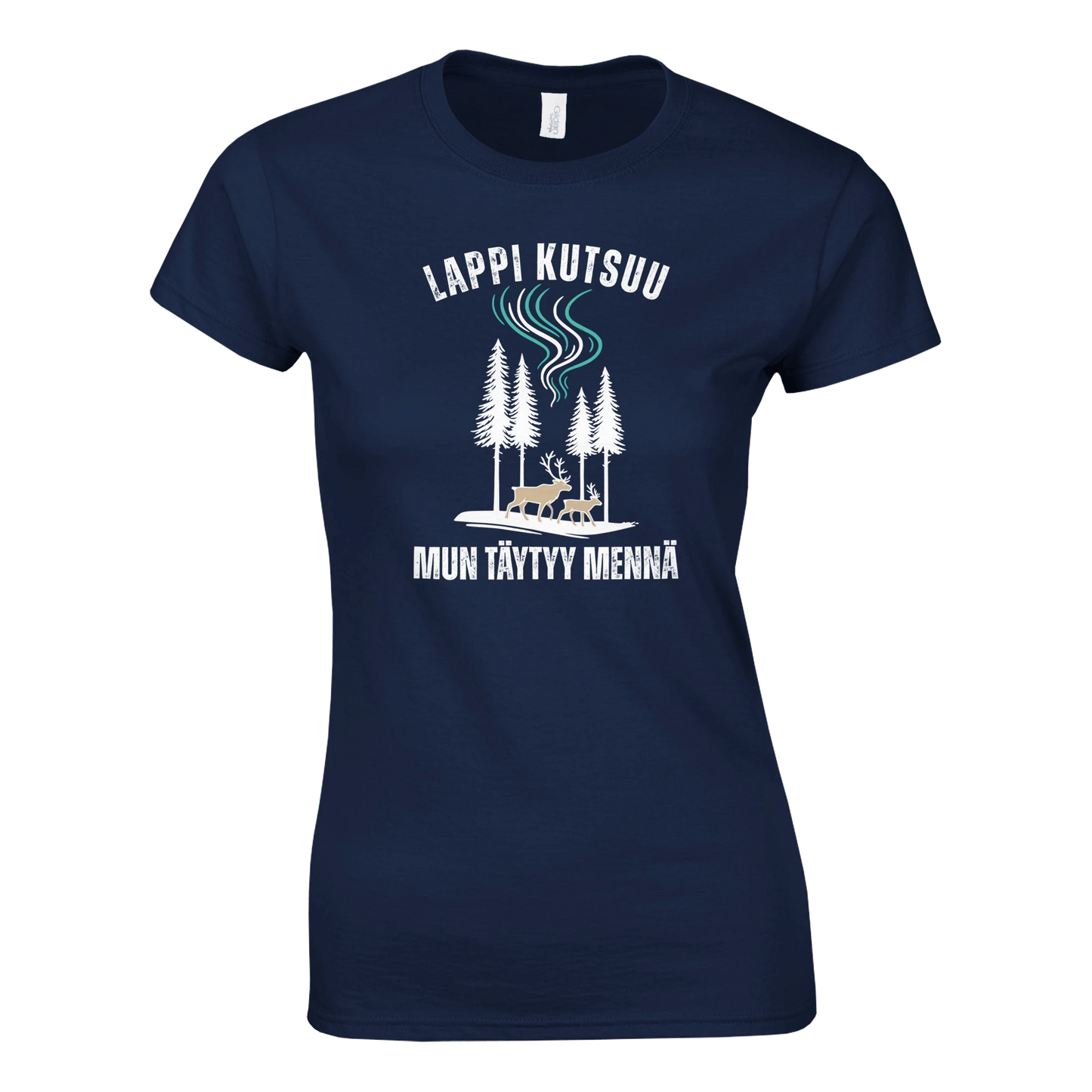 Lappi Kutsuu, Mun Täytyy Mennä - Naisten T - paita - Mun Paita