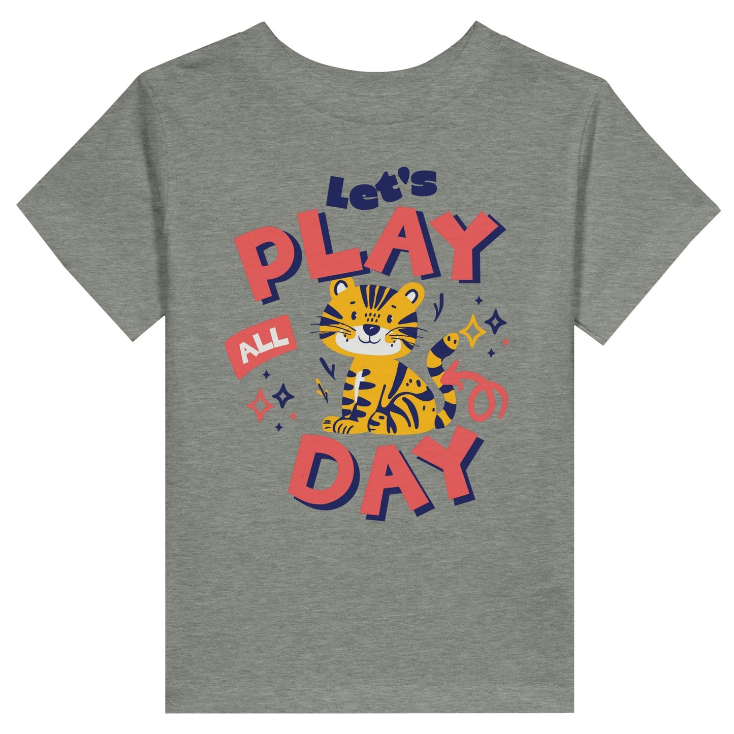 Let's Play All Day - Lasten T - paita - Mun Paita