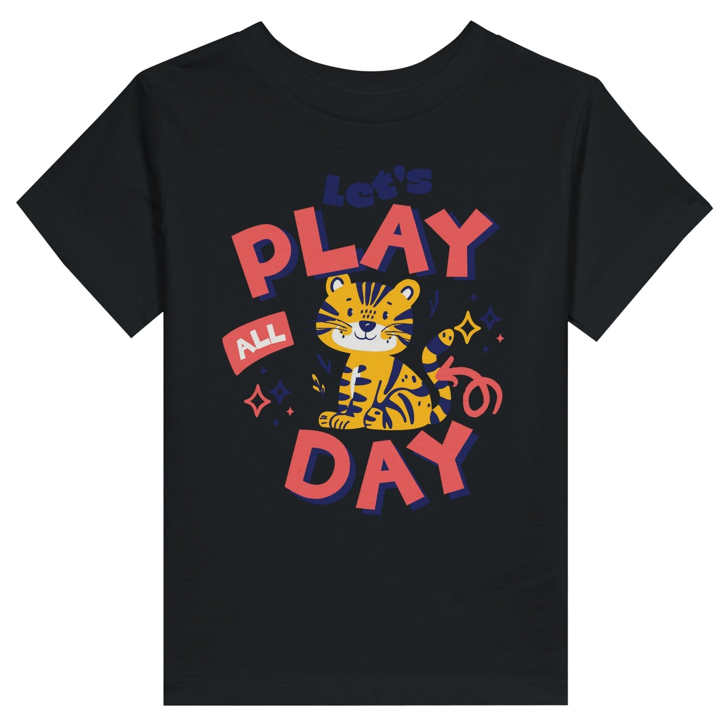 Let's Play All Day - Lasten T - paita - Mun Paita