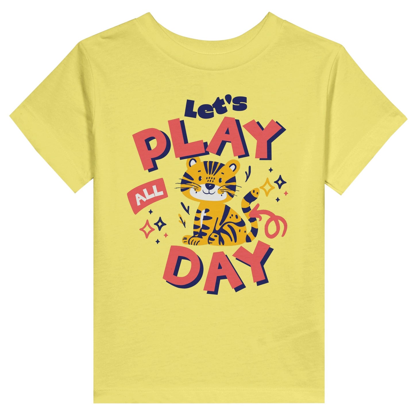 Let's Play All Day - Lasten T - paita - Mun Paita