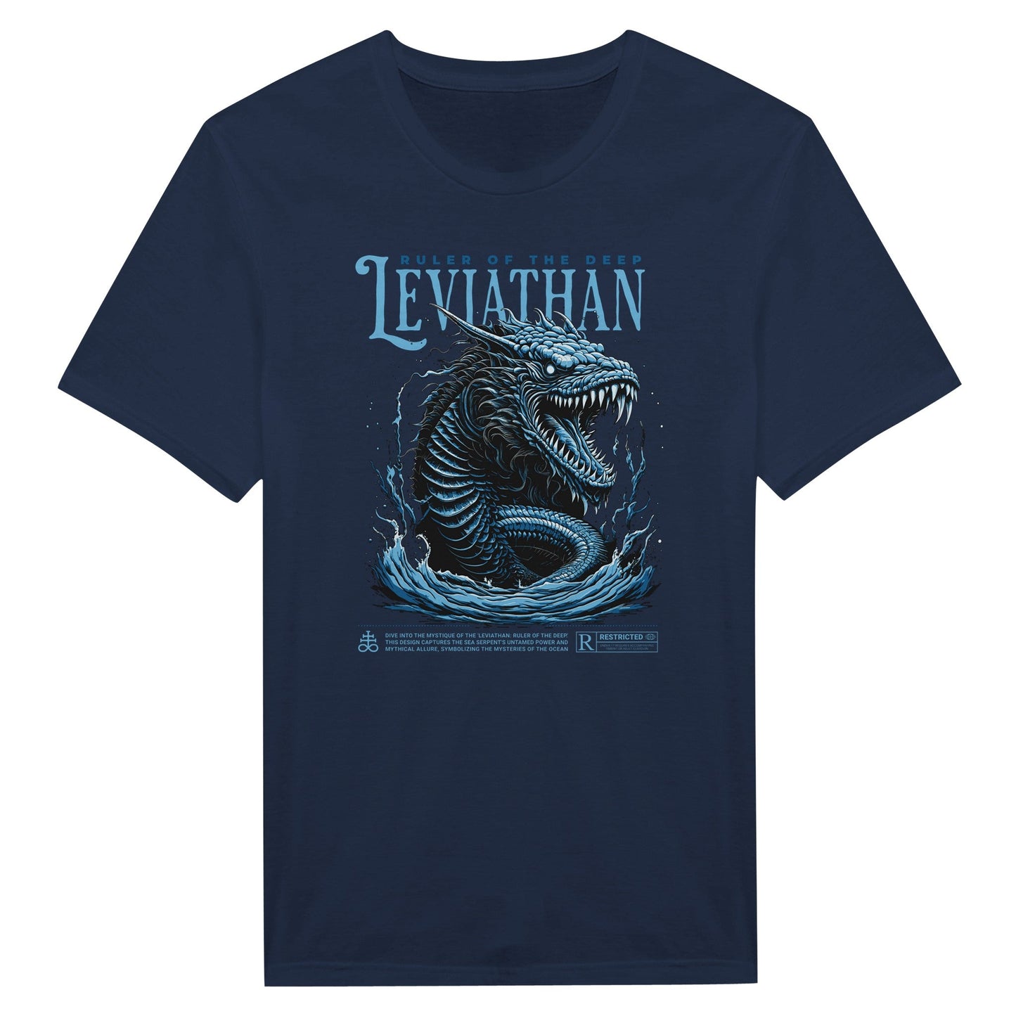 "Leviathan: Ruler of the Deep" - T - paita - Mun Paita