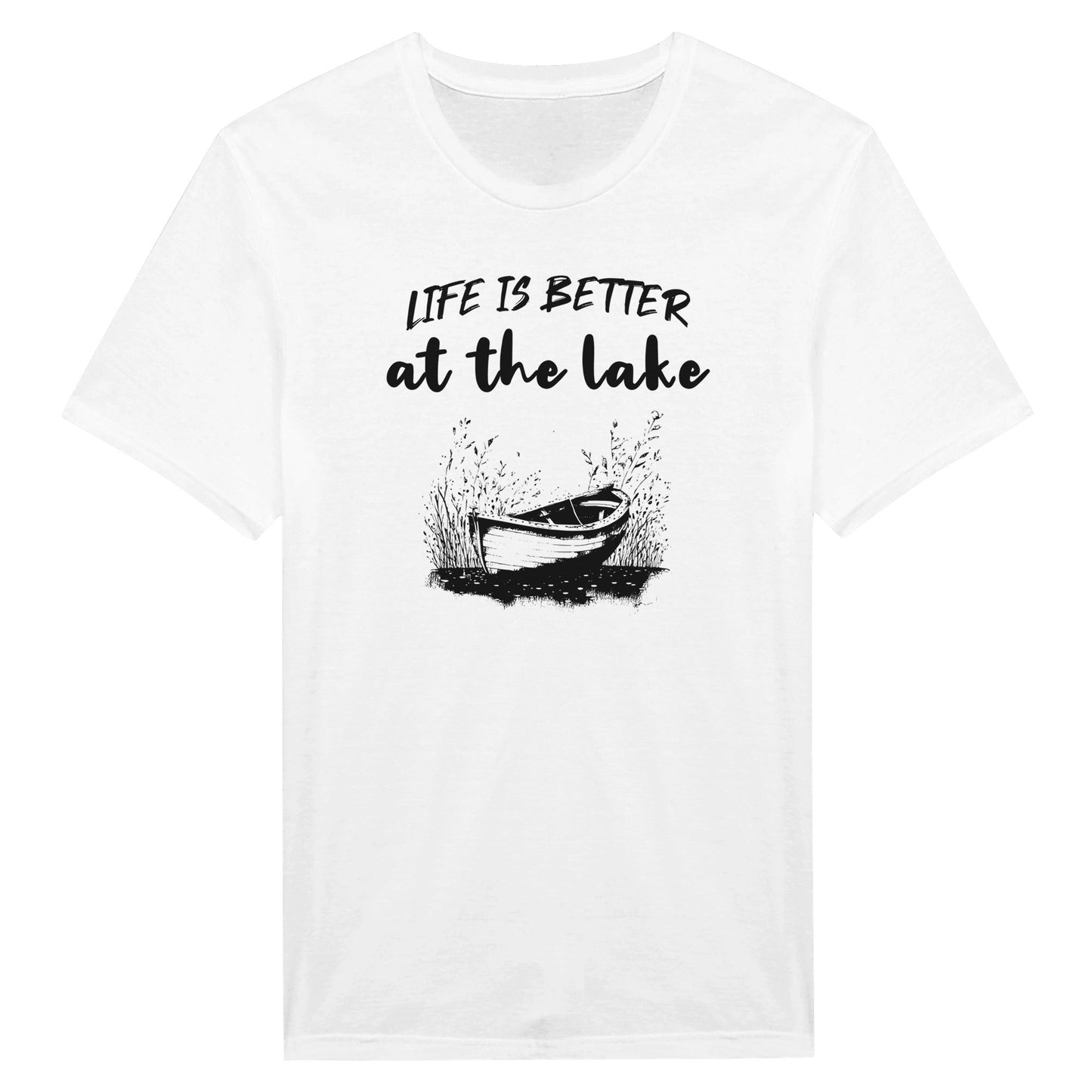 Life Is Better At The Lake - Miesten T - paita - Mun Paita