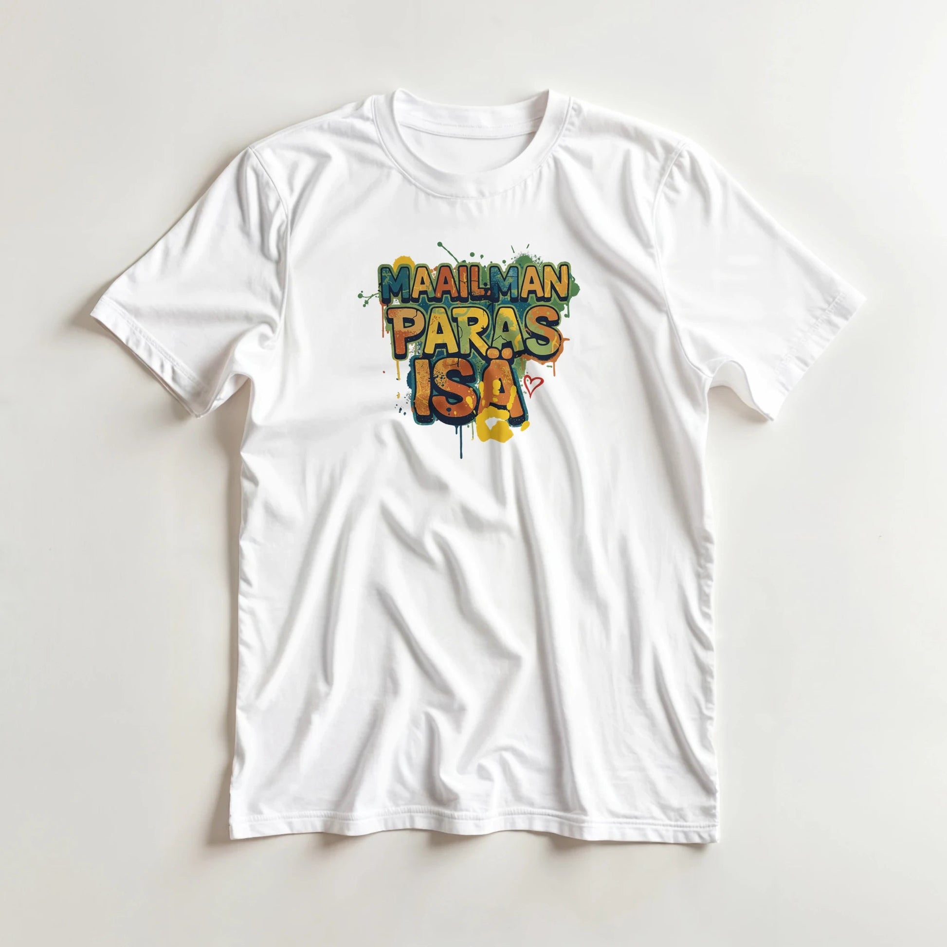 Maailman Paras Isä - 3XL - 5XL T - paita - Mun Paita