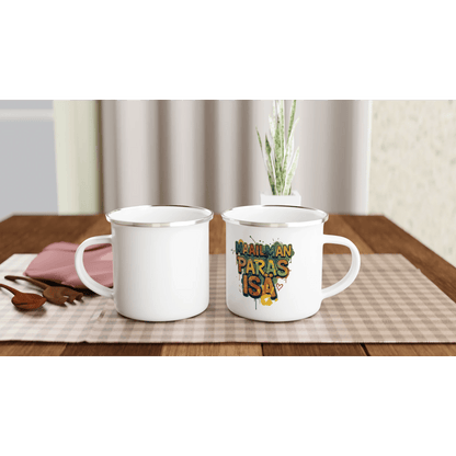 Maailman Paras Isä - Emalimuki 3,5dl - Mun Paita