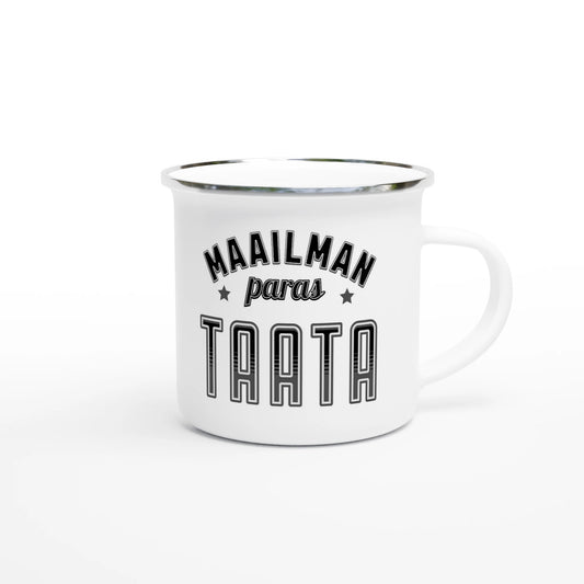 Maailman Paras Taata - Emalimuki 3,5dl - Mun Paita