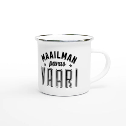 Maailman Paras Vaari - Emalimuki 3,5dl - Mun Paita