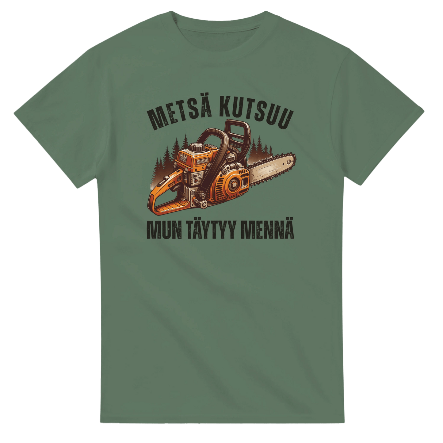 Metsä Kutsuu, Mun Täytyy Mennä - 3XL - 5XL T - paita - Mun Paita