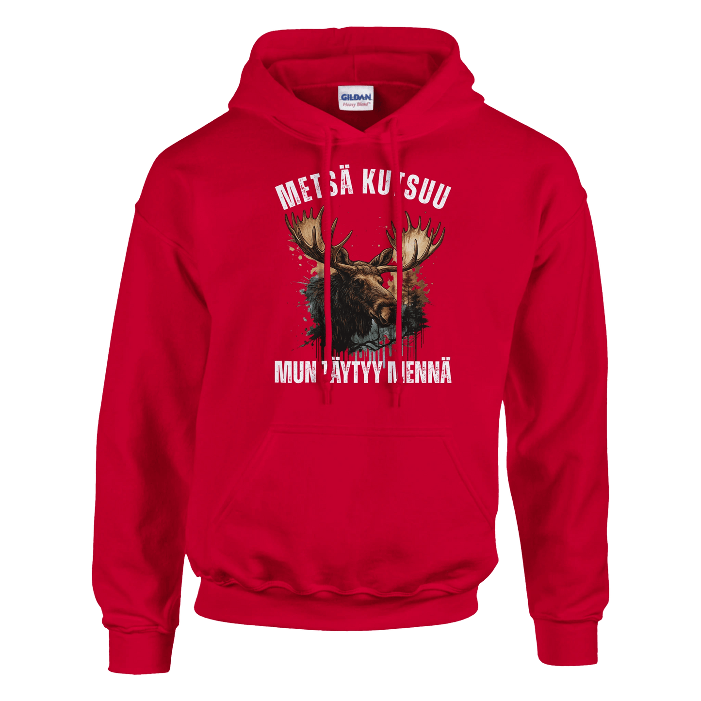 Metsä Kutsuu, Mun Täytyy Mennä - Hirvi - Huppari - Mun Paita