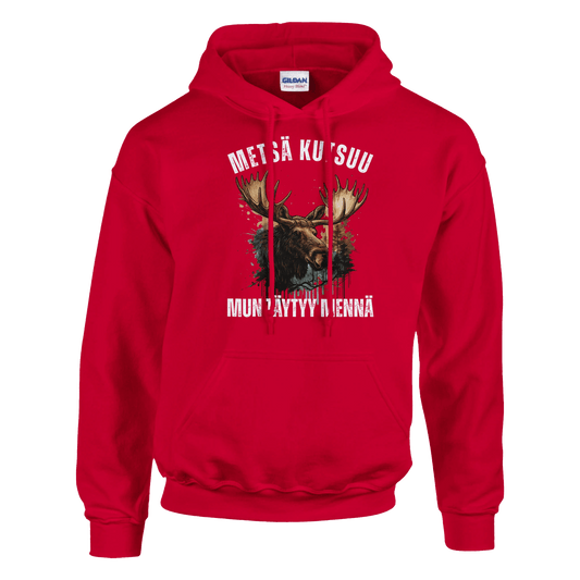 Metsä Kutsuu, Mun Täytyy Mennä - Hirvi - Huppari - Mun Paita