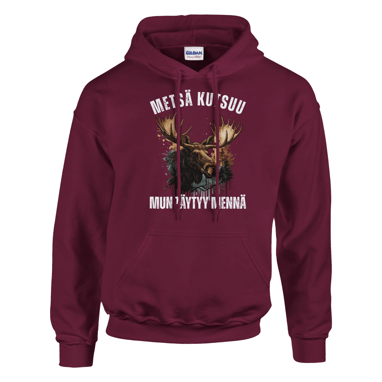 Metsä Kutsuu, Mun Täytyy Mennä - Hirvi - Huppari - Mun Paita