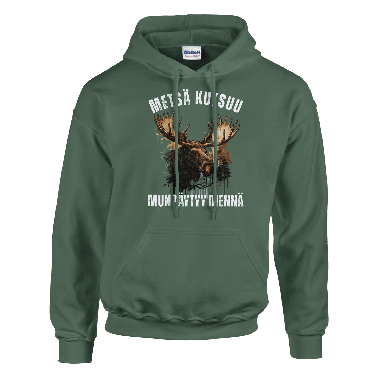 Metsä Kutsuu, Mun Täytyy Mennä - Hirvi - Huppari - Mun Paita