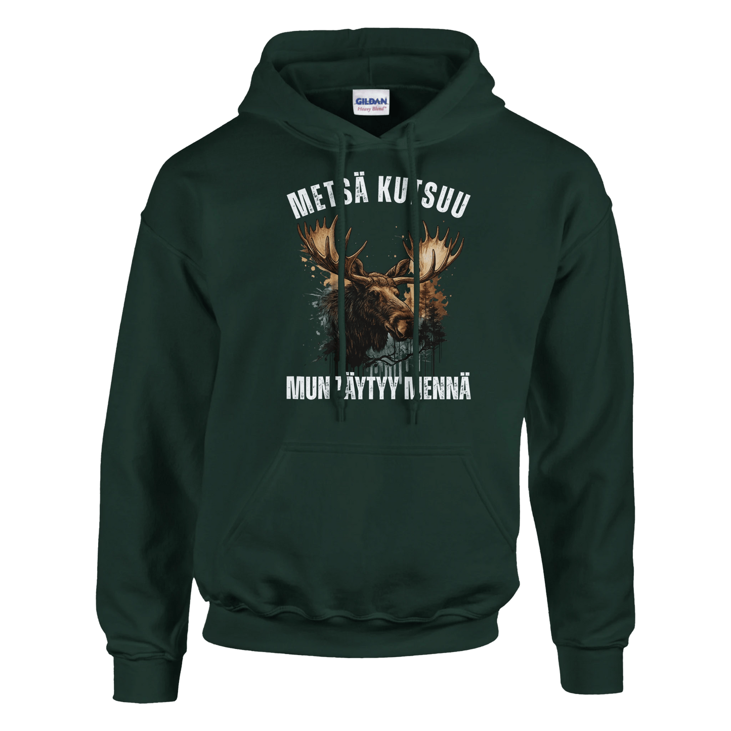 Metsä Kutsuu, Mun Täytyy Mennä - Hirvi - Huppari - Mun Paita