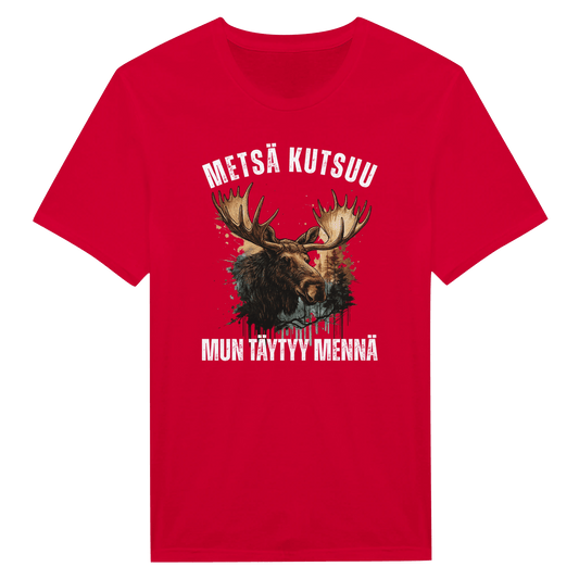 Metsä Kutsuu, Mun Täytyy Mennä - Hirvi - Miesten T - paita - Mun Paita