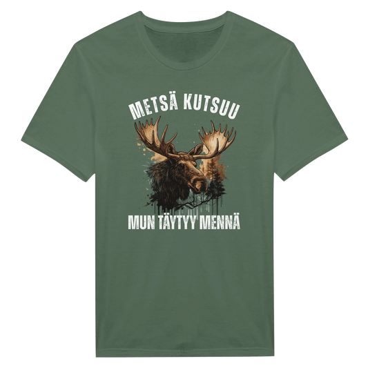 Metsä Kutsuu, Mun Täytyy Mennä - Hirvi - Miesten T - paita - Mun Paita