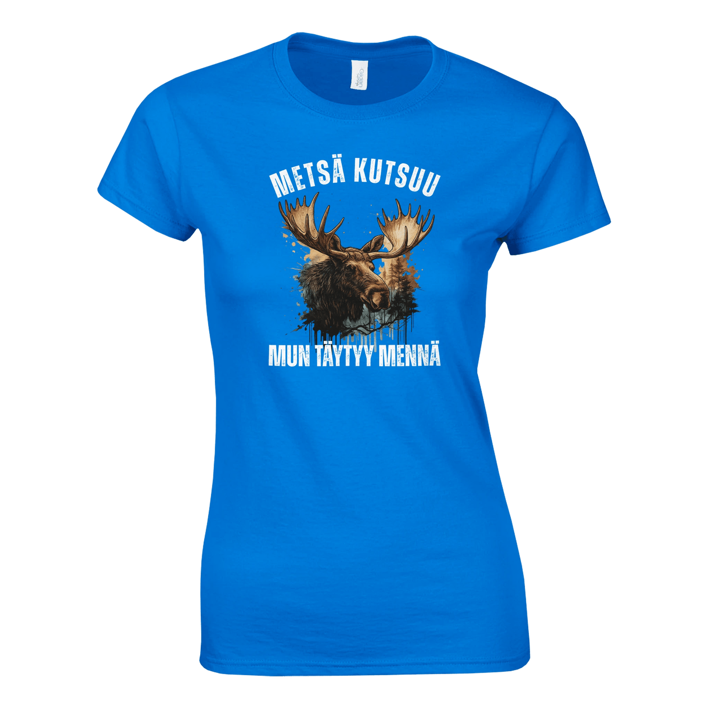 Metsä Kutsuu, Mun Täytyy Mennä - Hirvi - Naisten T - paita - Mun Paita