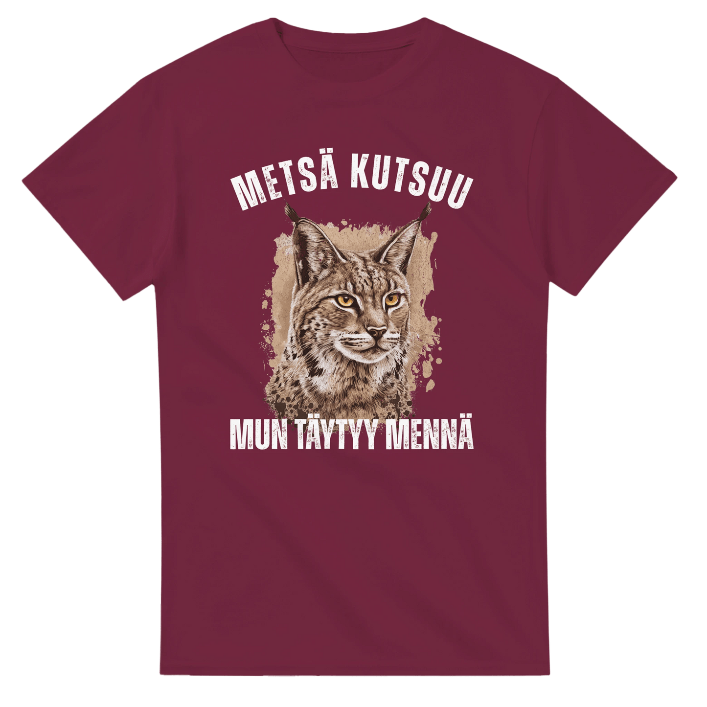 Metsä Kutsuu, Mun Täytyy Mennä - Ilves - 3XL - 5XL T - paita - Mun Paita