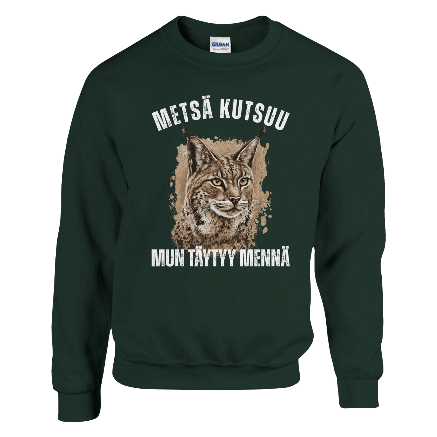 Metsä Kutsuu, Mun Täytyy Mennä - Ilves - Collegepaita - Mun Paita