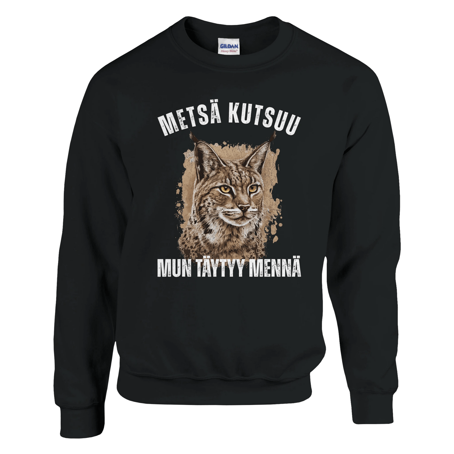 Metsä Kutsuu, Mun Täytyy Mennä - Ilves - Collegepaita - Mun Paita