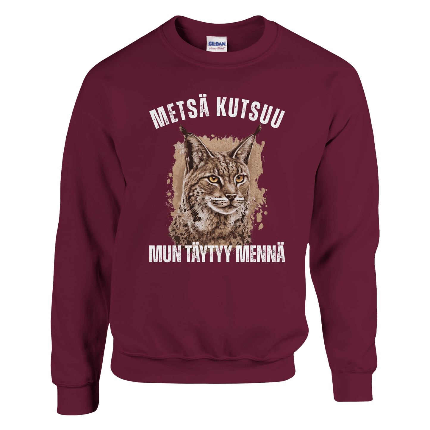 Metsä Kutsuu, Mun Täytyy Mennä - Ilves - Collegepaita - Mun Paita