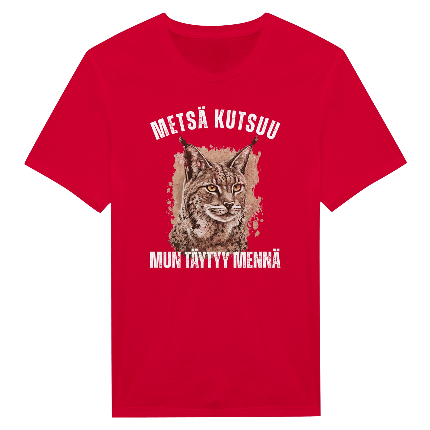 Metsä Kutsuu, Mun Täytyy Mennä - Ilves - Miesten T - paita - Mun Paita