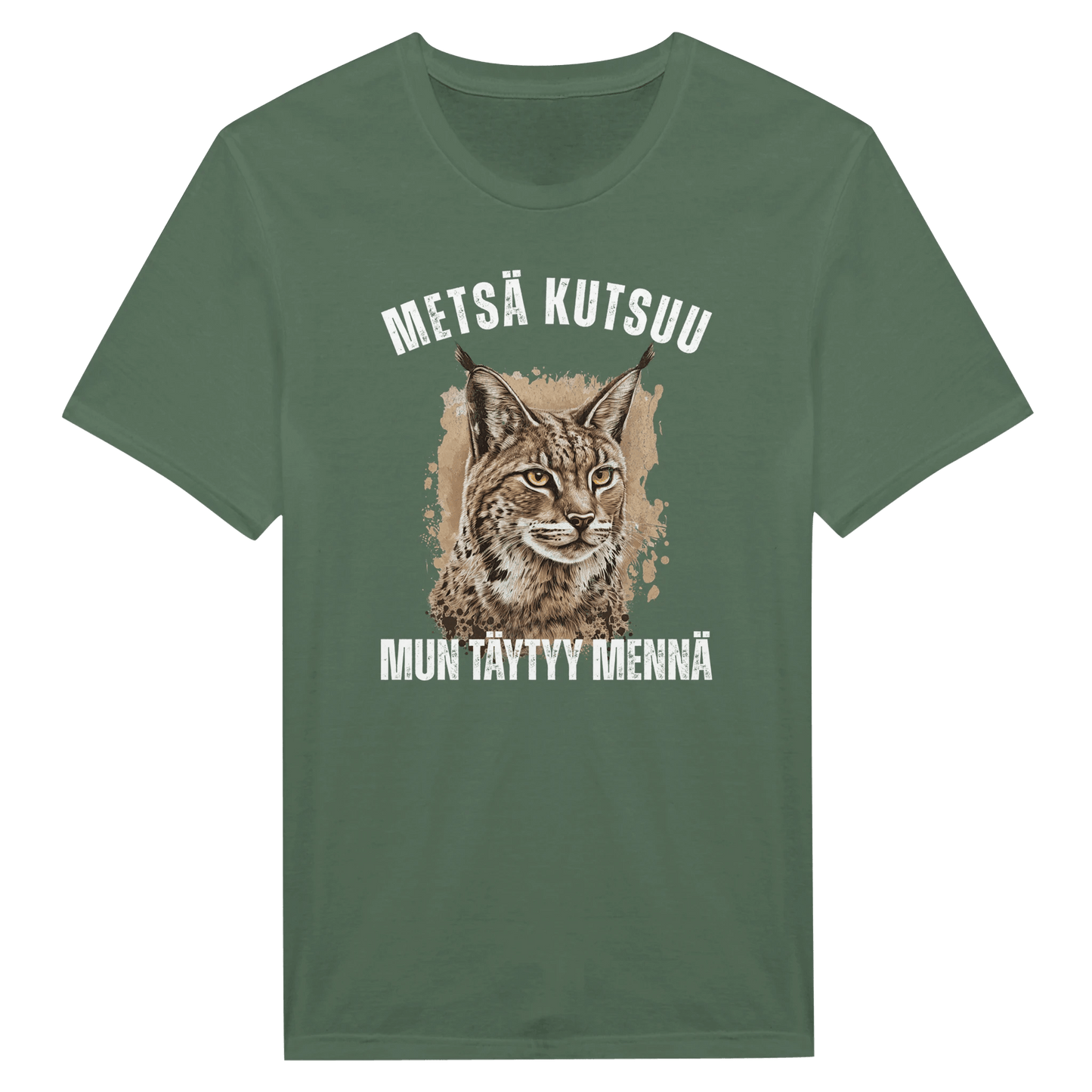 Metsä Kutsuu, Mun Täytyy Mennä - Ilves - Miesten T - paita - Mun Paita