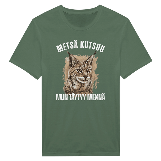 Metsä Kutsuu, Mun Täytyy Mennä - Ilves - Miesten T - paita - Mun Paita