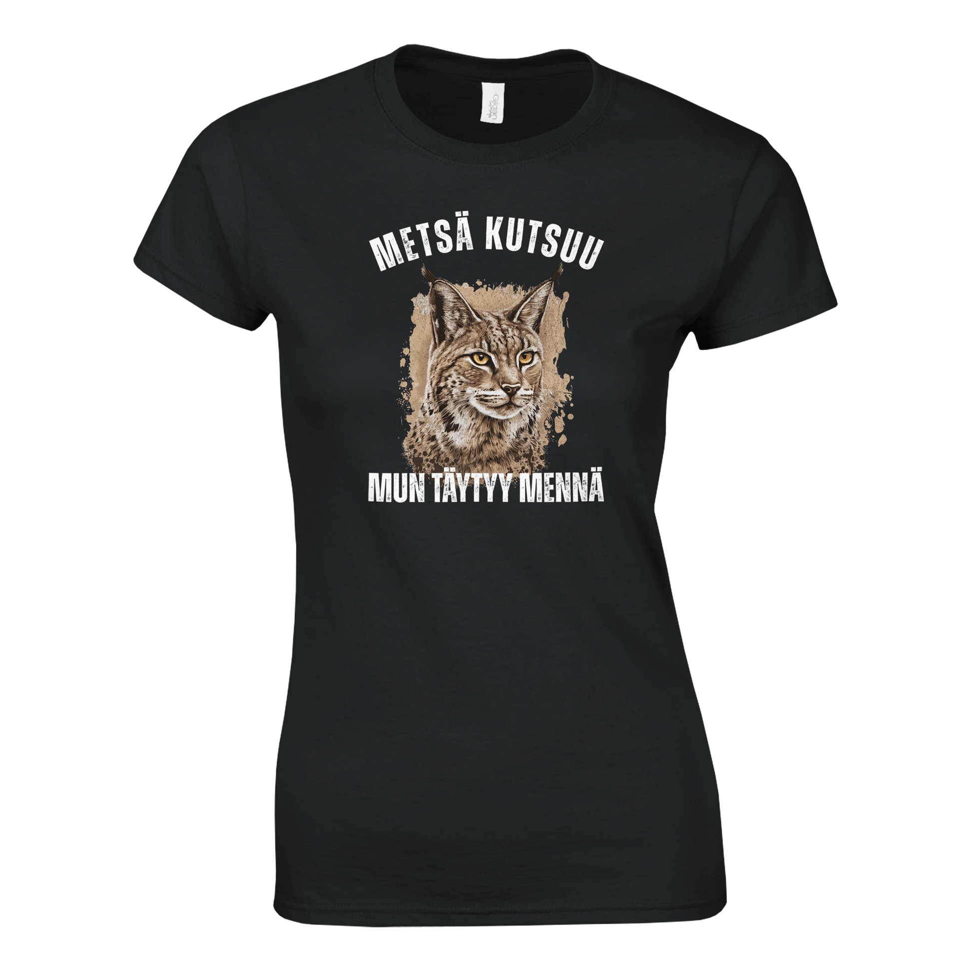 Metsä Kutsuu, Mun Täytyy Mennä - Ilves - Naisten T - paita - Mun Paita