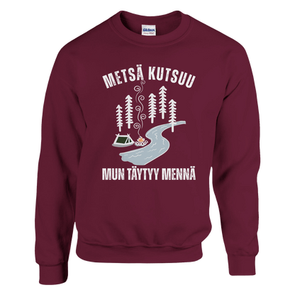 Metsä Kutsuu, Mun Täytyy Mennä - Joki - Collegepaita - Mun Paita