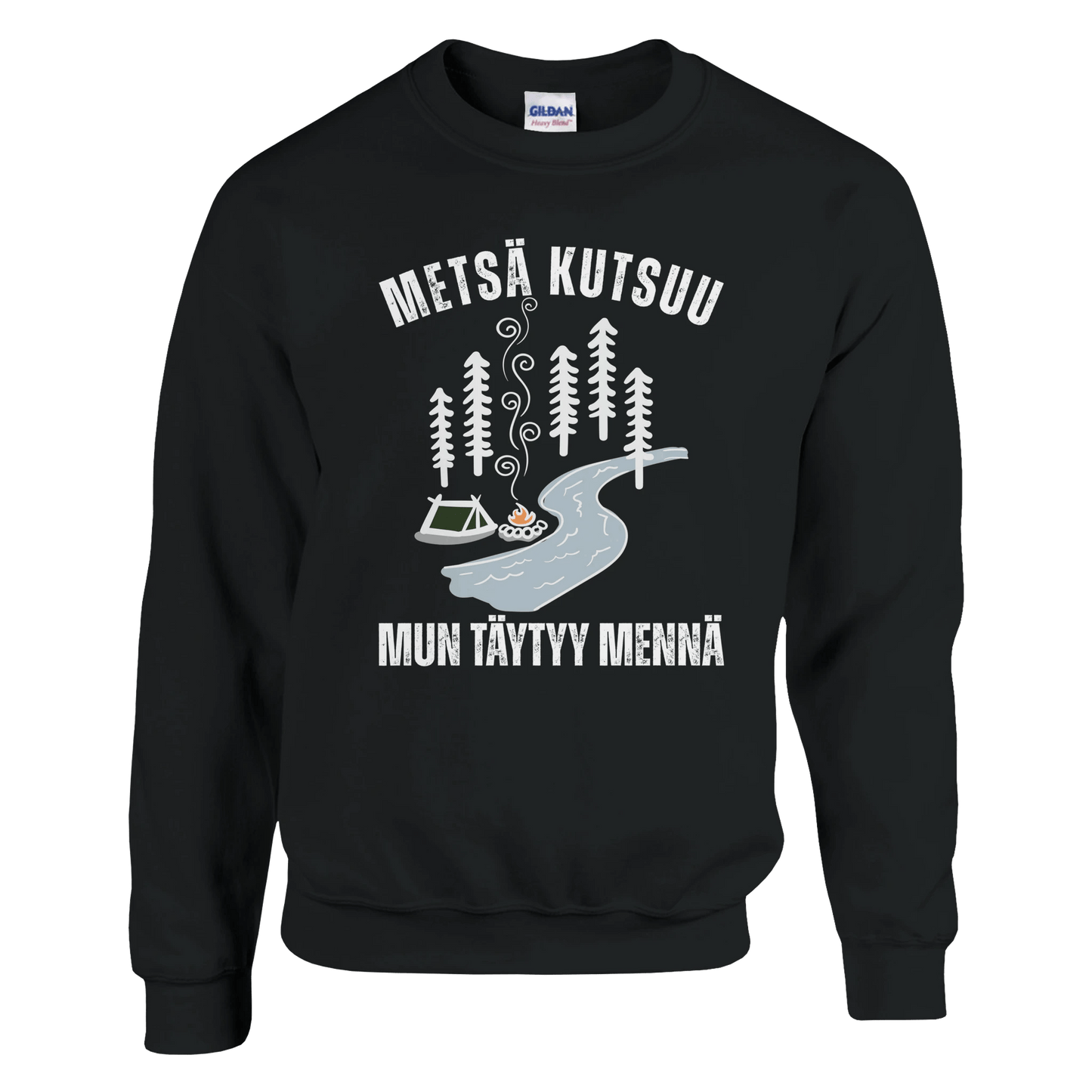 Metsä Kutsuu, Mun Täytyy Mennä - Joki - Collegepaita - Mun Paita