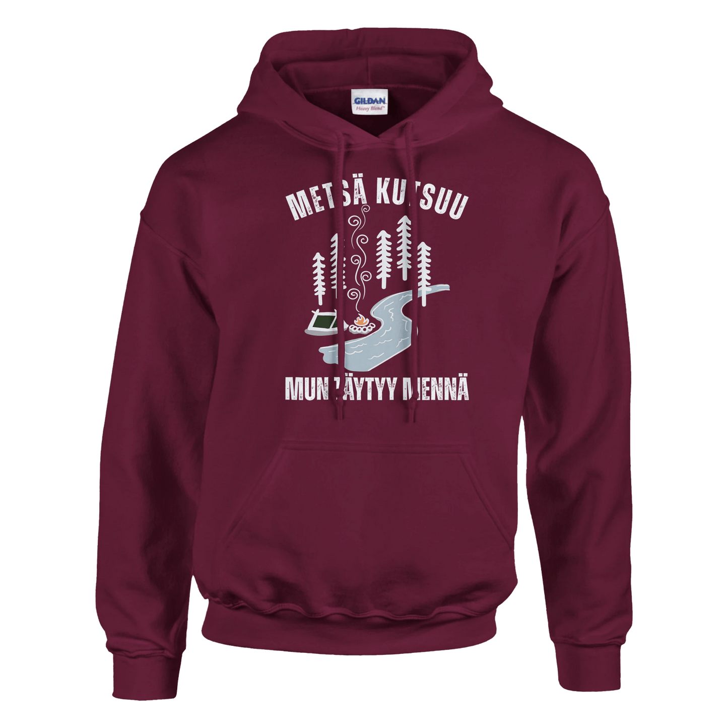 Metsä Kutsuu, Mun Täytyy Mennä - Joki - Huppari - Mun Paita