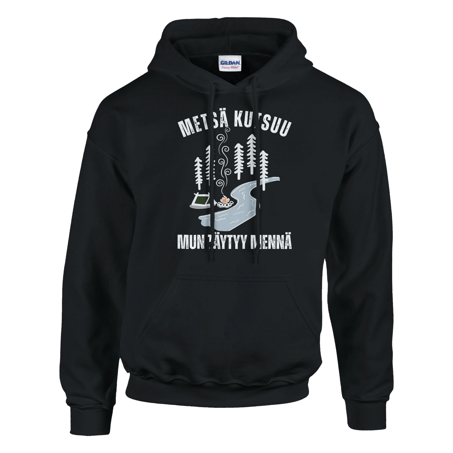 Metsä Kutsuu, Mun Täytyy Mennä - Joki - Huppari - Mun Paita