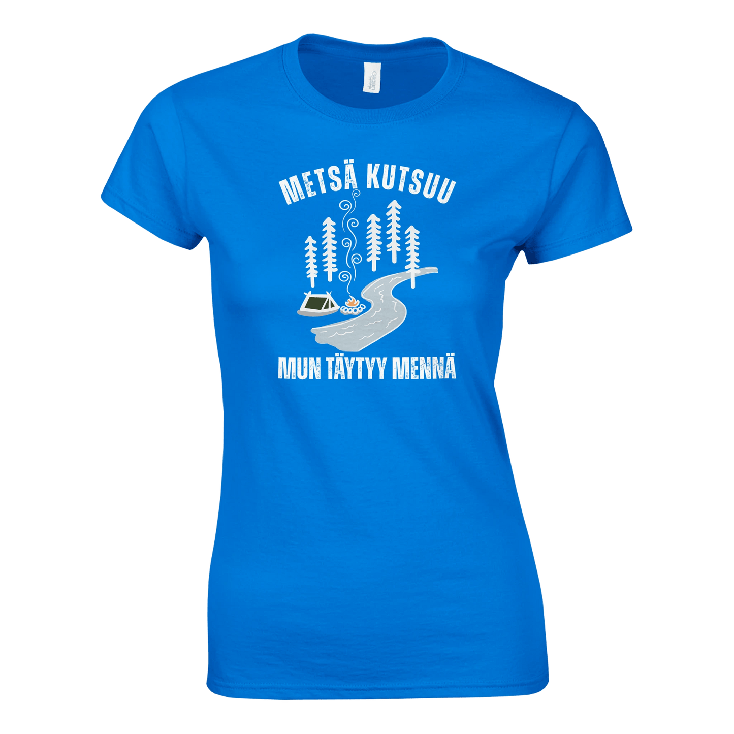Metsä Kutsuu, Mun Täytyy Mennä - Joki - Naisten T - paita - Mun Paita