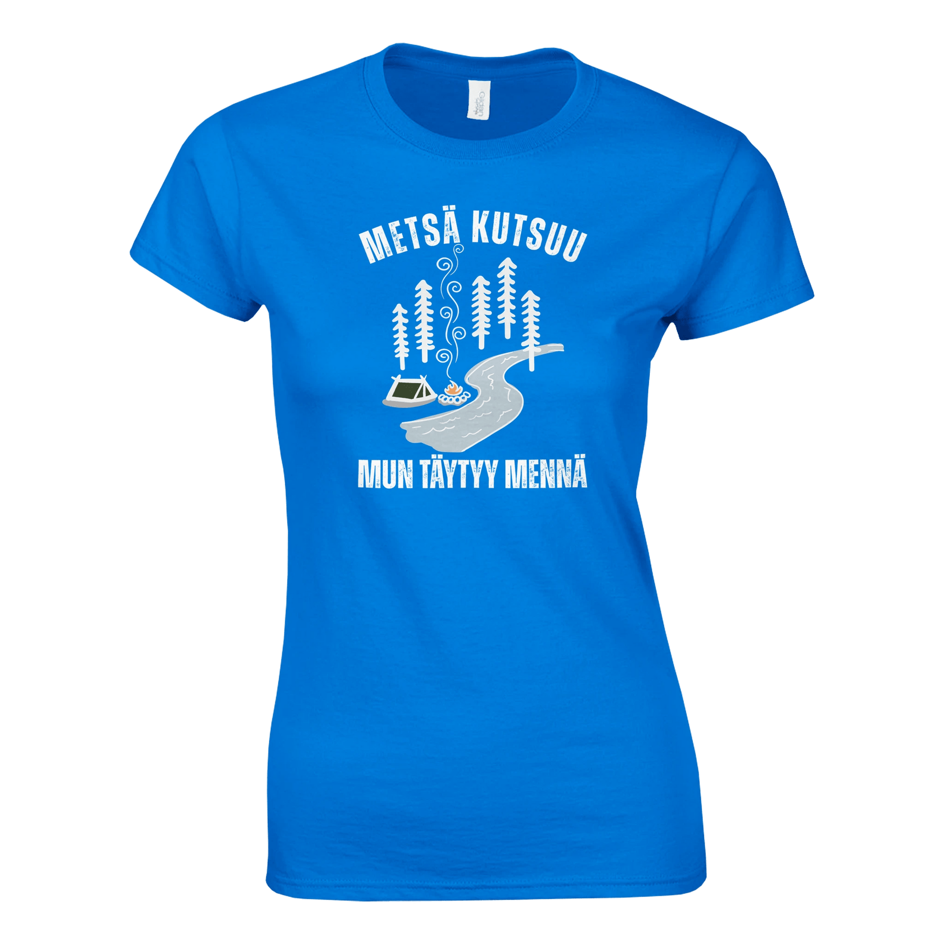 Metsä Kutsuu, Mun Täytyy Mennä - Joki - Naisten T - paita - Mun Paita