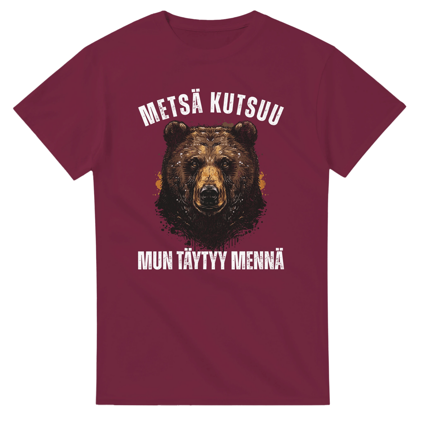 Metsä Kutsuu, Mun Täytyy Mennä - Karhu - 3XL - 5XL T - paita - Mun Paita