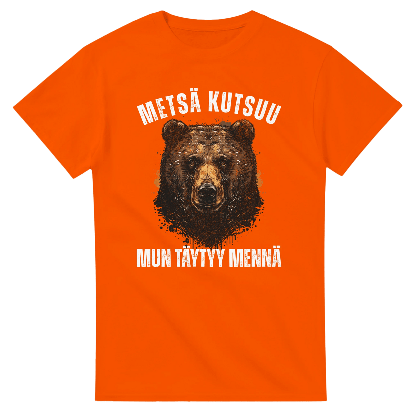 Metsä Kutsuu, Mun Täytyy Mennä - Karhu - 3XL - 5XL T - paita - Mun Paita