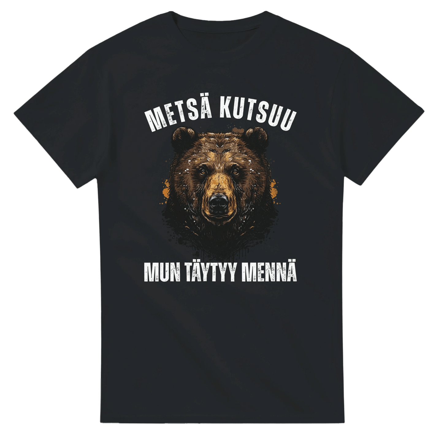 Metsä Kutsuu, Mun Täytyy Mennä - Karhu - 3XL - 5XL T - paita - Mun Paita